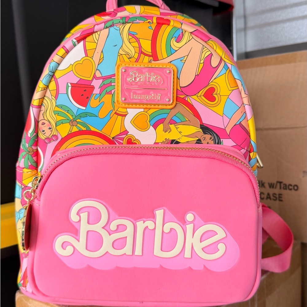 Barbie “Fun in the Sun” Mini Loungefly Hardtag Backpack